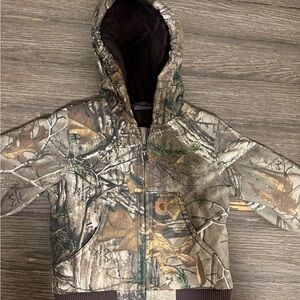 Carhartt Kids Camo Jacket with Hood